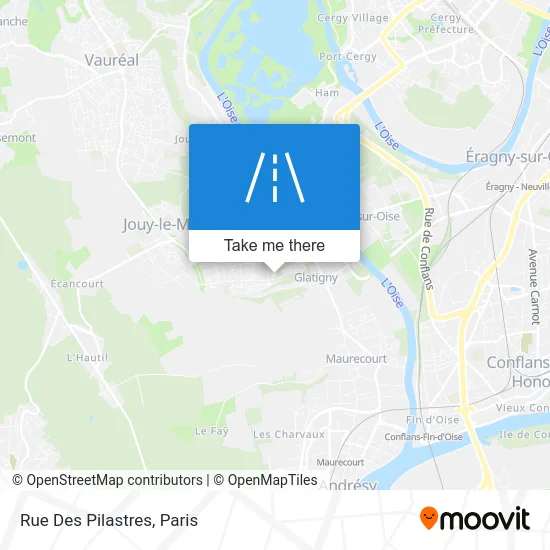 Rue Des Pilastres map