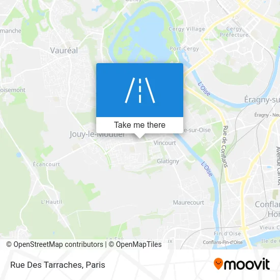 Rue Des Tarraches map