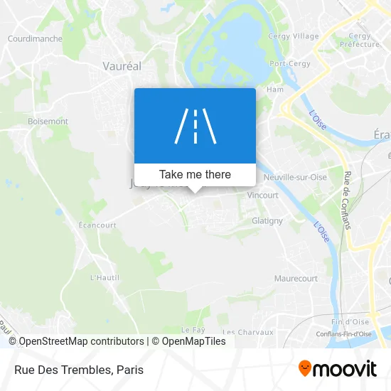 Rue Des Trembles map