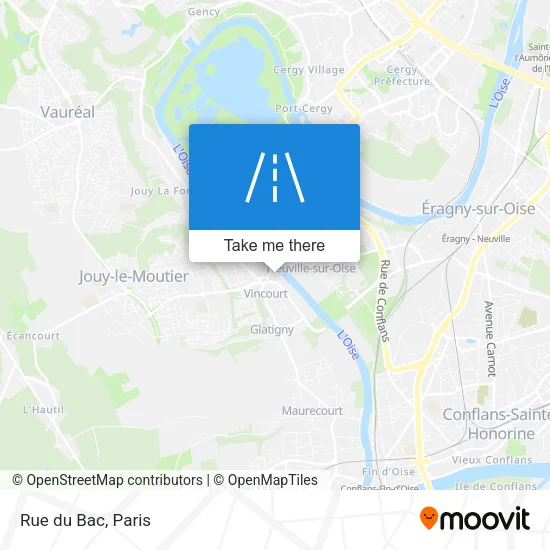 Rue du Bac map