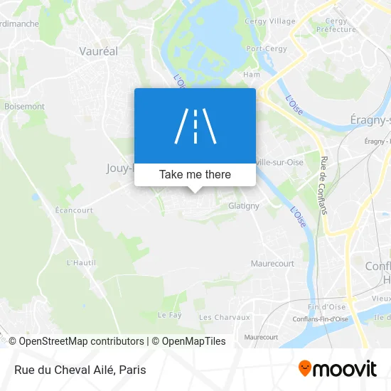 Rue du Cheval Ailé map