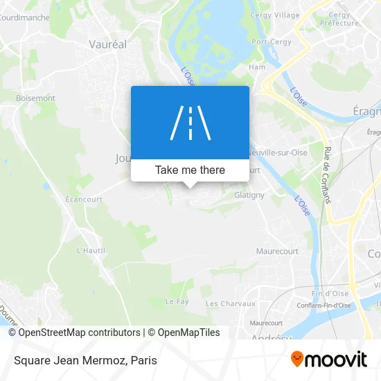 Square Jean Mermoz map