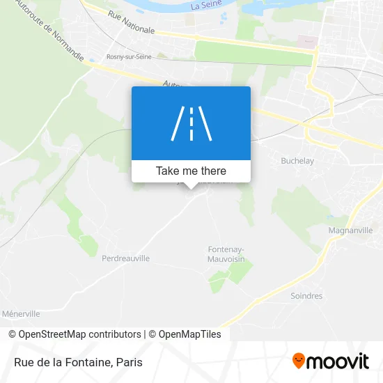 Rue de la Fontaine map