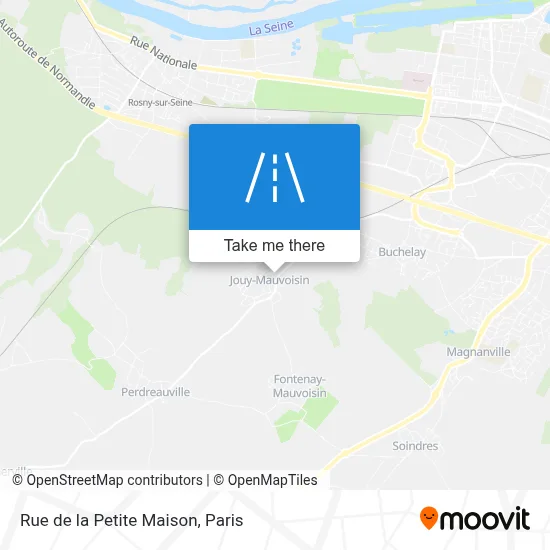 Rue de la Petite Maison map