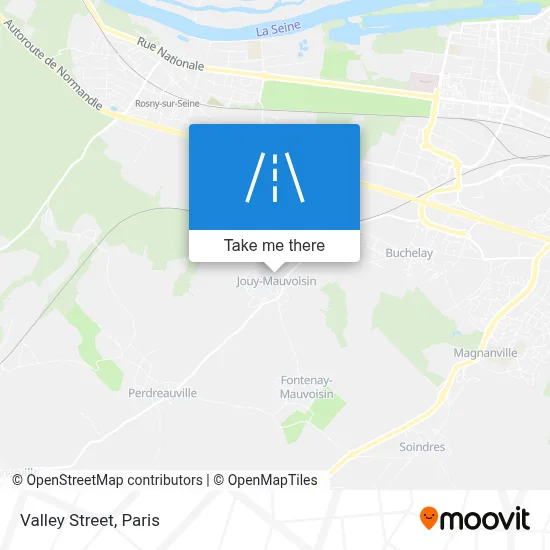Rue de la Vallée map