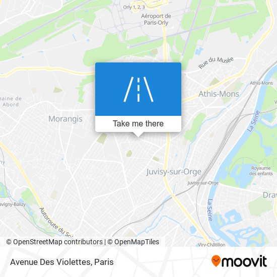 Avenue Des Violettes map