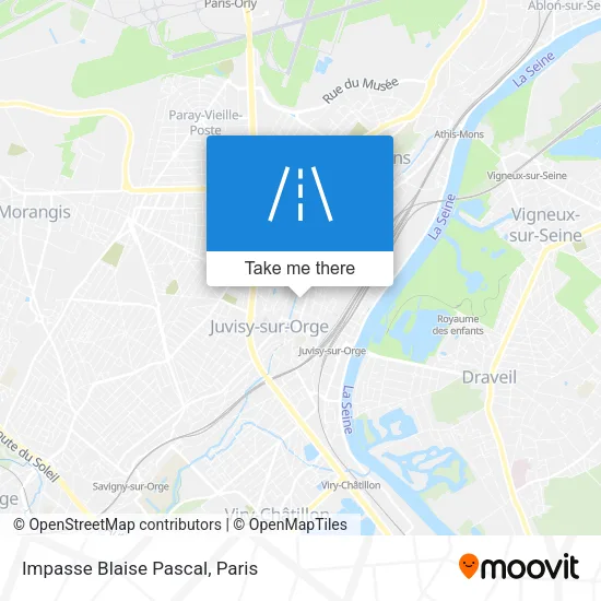 Impasse Blaise Pascal map