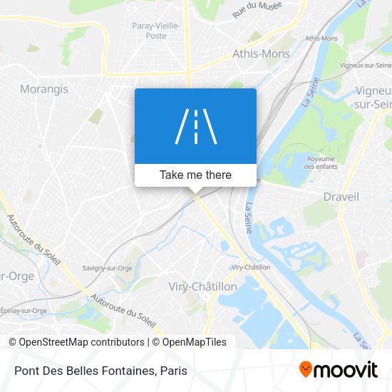 Pont Des Belles Fontaines map