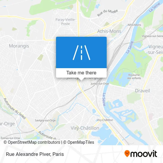 Rue Alexandre Piver map