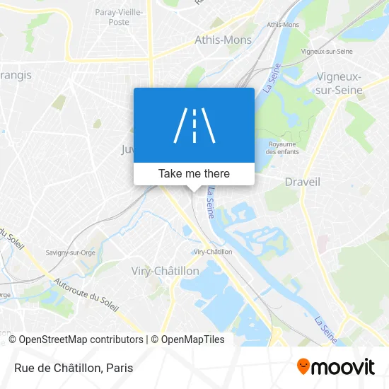 Rue de Châtillon map