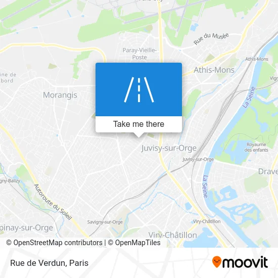 Rue de Verdun map