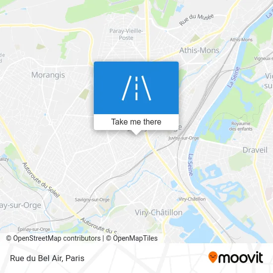 Rue du Bel Air map