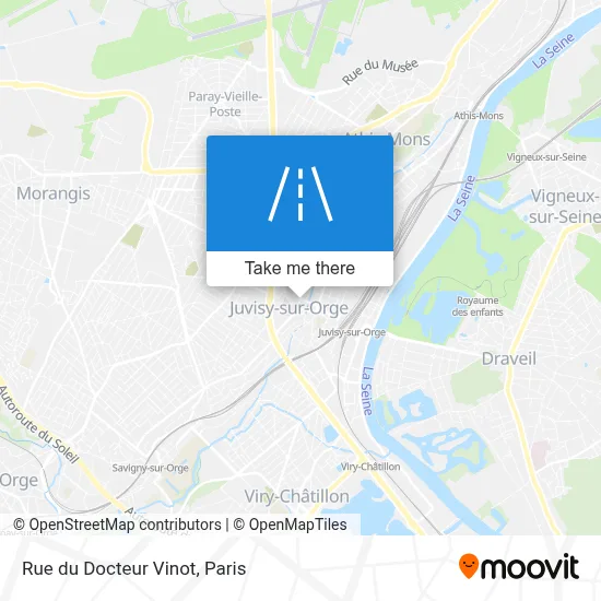 Rue du Docteur Vinot map
