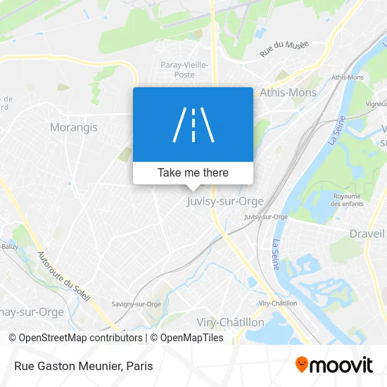 Rue Gaston Meunier map