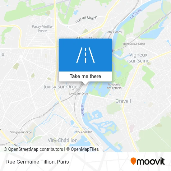 Rue Germaine Tillion map