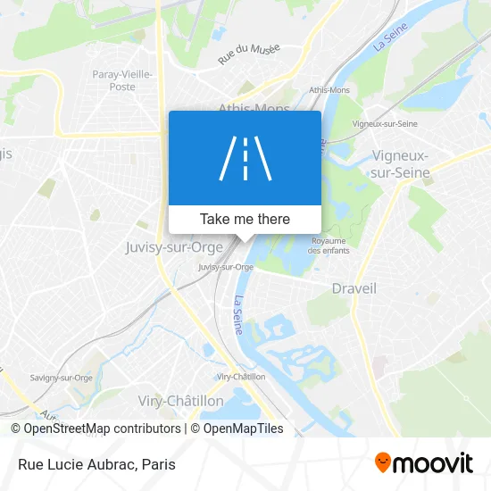 Rue Lucie Aubrac map