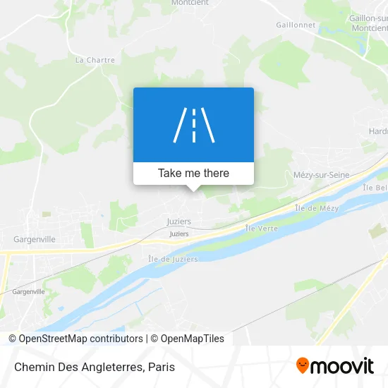 Chemin Des Angleterres map