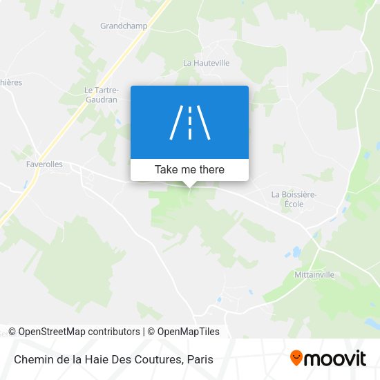Chemin de la Haie Des Coutures map