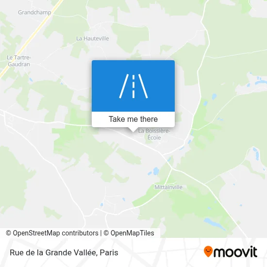 Rue de la Grande Vallée map