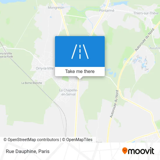 Rue Dauphine map