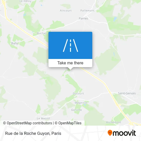 Rue de la Roche Guyon map
