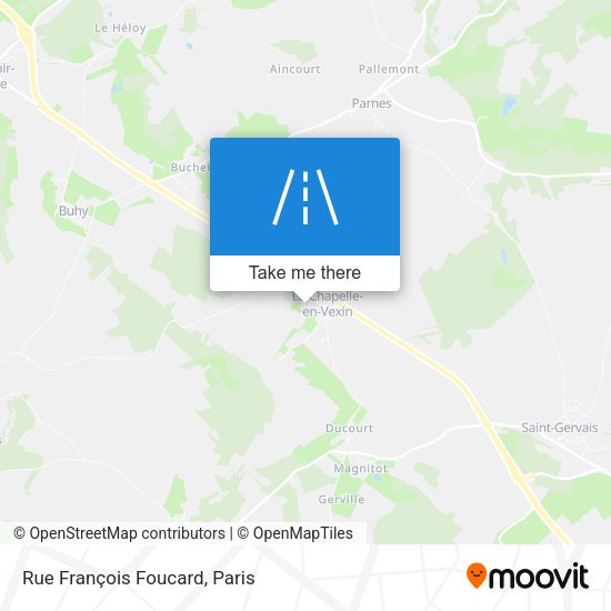 Rue François Foucard map