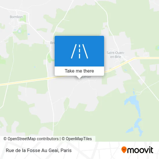 Rue de la Fosse Au Geai map