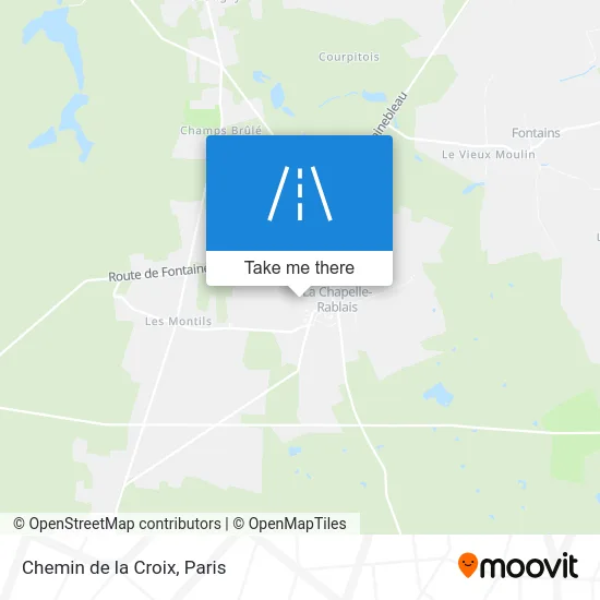 Chemin de la Croix map