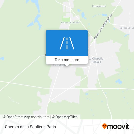 Chemin de la Sablière map