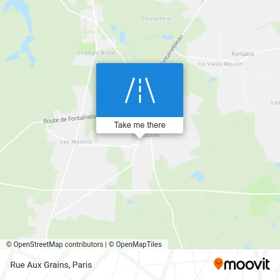 Rue Aux Grains map