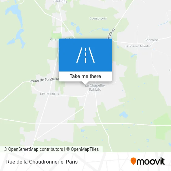 Mapa Rue de la Chaudronnerie