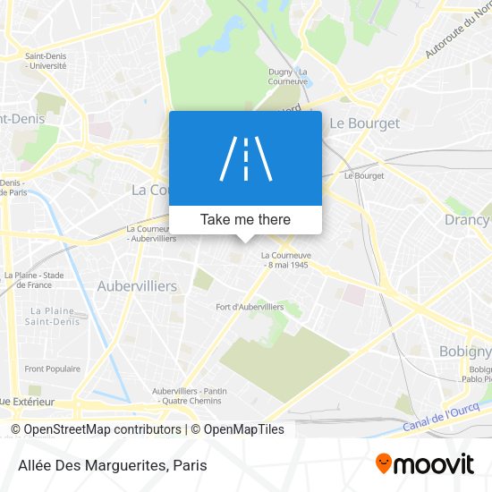Allée Des Marguerites map