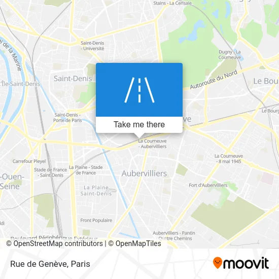 Rue de Genève map