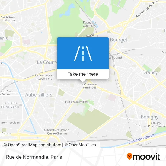 Rue de Normandie map