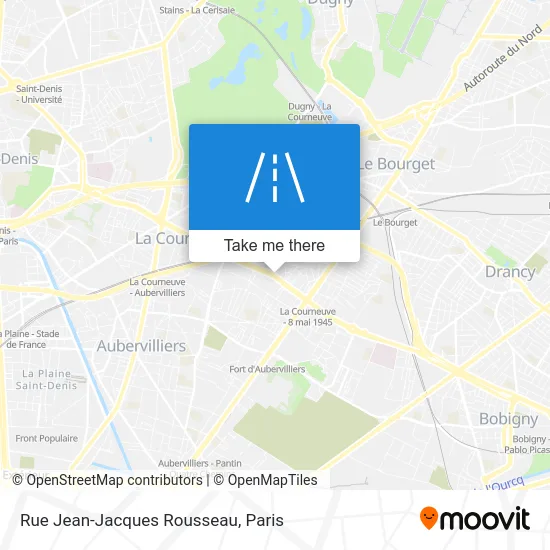 Rue Jean-Jacques Rousseau map