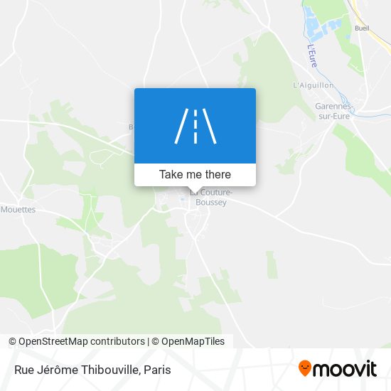 Rue Jérôme Thibouville map
