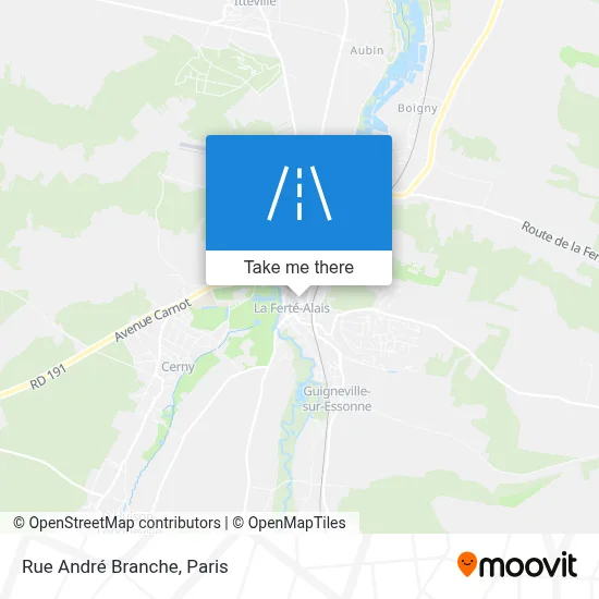 Rue André Branche map