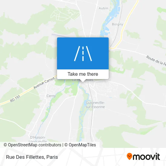 Rue Des Fillettes map