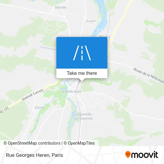 Rue Georges Heren map