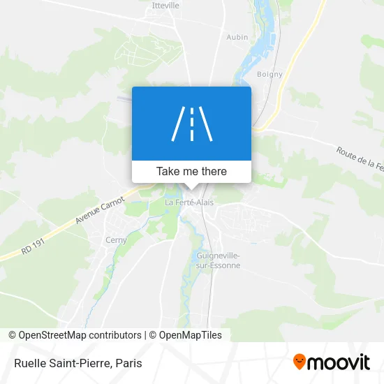 Ruelle Saint-Pierre map