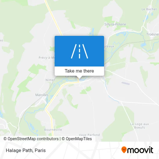 Chemin De Halage map