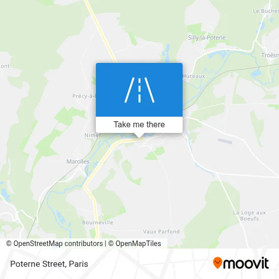 Rue De La Poterne map