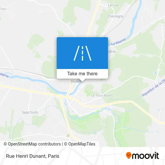 Rue Henri Dunant map