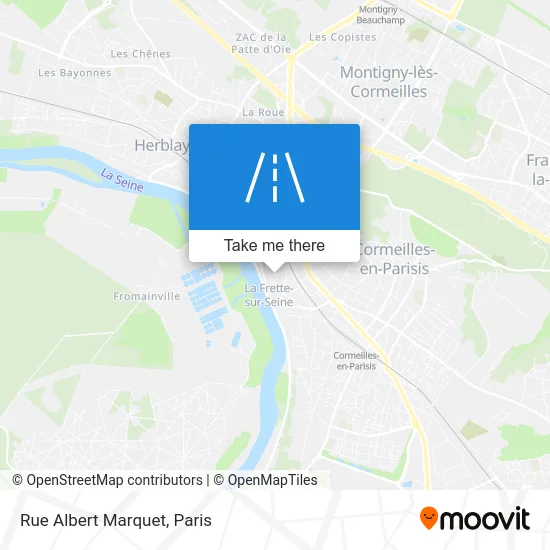 Rue Albert Marquet map