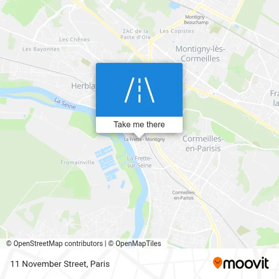 Rue du 11 Novembre map