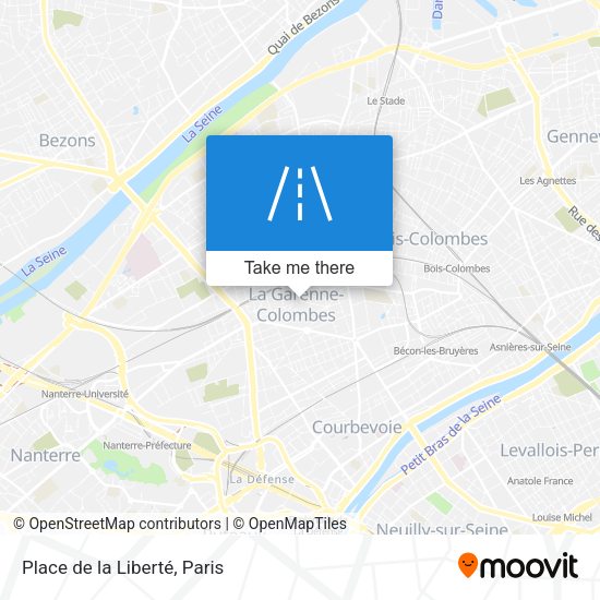 Place de la Liberté map
