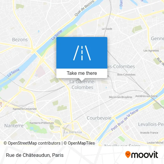 Rue de Châteaudun map