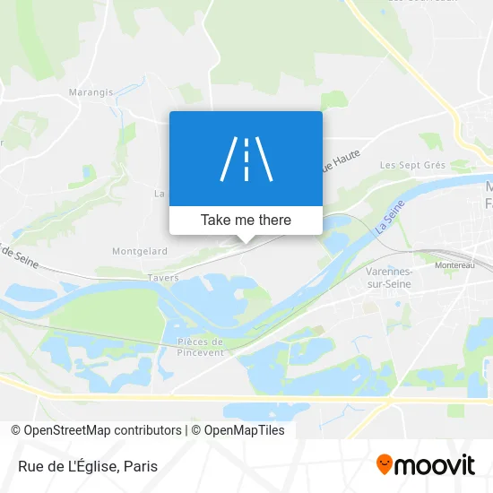 Rue de L'Église map