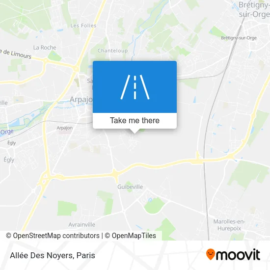 Allée Des Noyers map