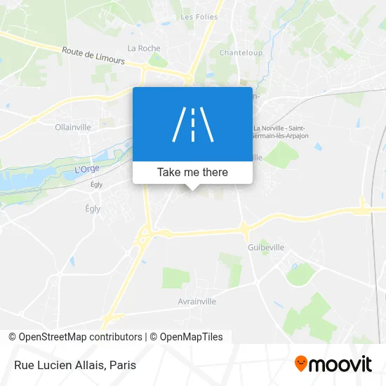 Rue Lucien Allais map